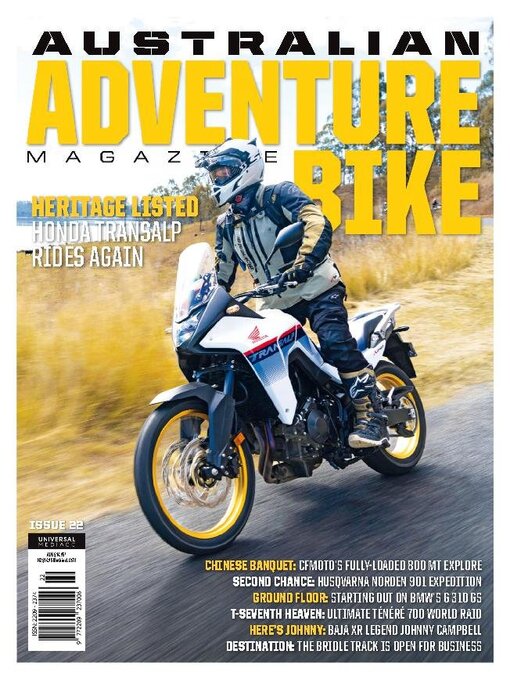 Title details for Australian Adventure Bike by Universal Wellbeing PTY Limited - Available